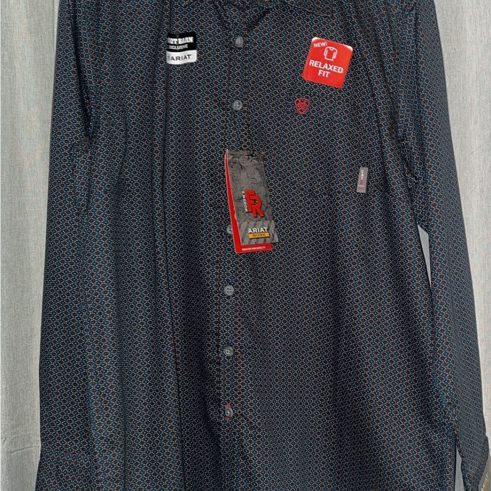 Ariat Women’s Blue Patterned Shirt
